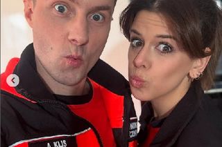 Na sygnale. Alek (Adam Turczyk), Martyna (Monika Mazur)