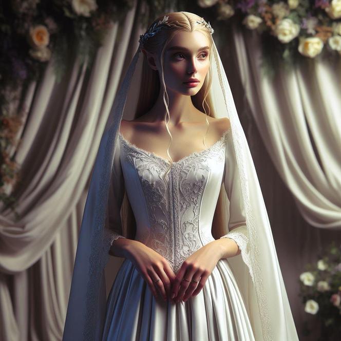 Władca Pierścieni. Suknie ślubne inspirowane bohaterkami Tolkiena. Wyglądają nieziemsko! 