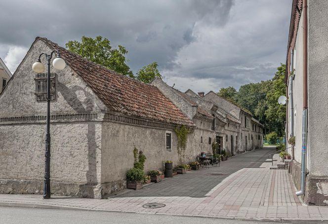 Ulica Barciańska w Srokowie w 2016 roku