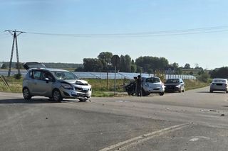 Wypadek w Krześlinie