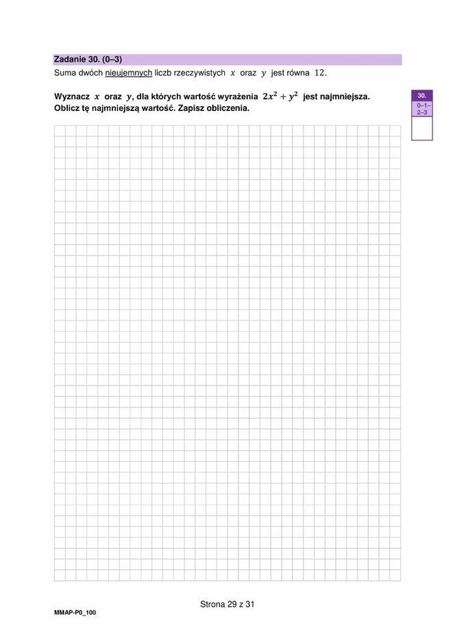 Matura poprawkowa 2024: matematyka. Arkusze CKE i odpowiedzi [Formuła 2023]