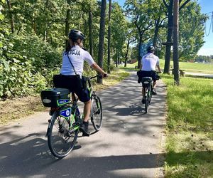 Patrole rowerowe ruszyły w Ostrowie! Policja będzie czuwać nad bezpieczeństwem także na dwóch kółkach
