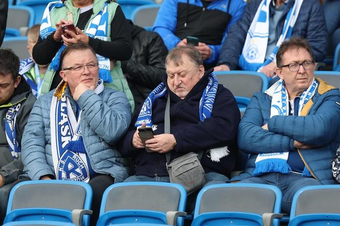 Kibice na Stadionie Śląskim podczas Wielkich Derbów Śląska (16.03.2024)