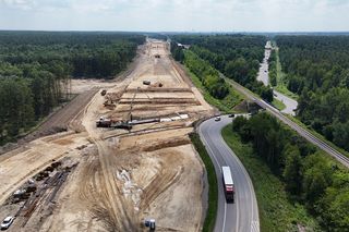 Trwa budowa odcinka S19 Lublin-Lubartów