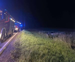 Śmiertelny wypadek pod Bartoszycami. Nie żyją 2-letnie dziecko i 37-latek