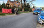 Tragedia w Wielkanoc pod Płockiem. 21-latek roztrzaskał się o betonowy przepust. Nie żyje
