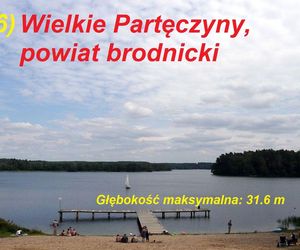 Ranking najgłębszych jezior kujawsko-pomorskiego
