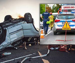 Wjechał prosto pod cysternę przewożącą niebezpieczny gaz! 20-latek nie żyje. DK 74 zablokowana