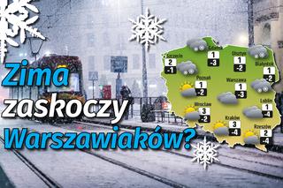 Warszawa. Prognoza pogody 8.01.2021: Zima zaskoczy Warszawiaków?