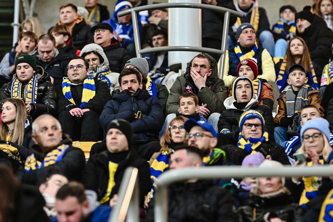 Arka Gdynia - Lech Poznań: Zdjęcia kibiców z meczu 15. kolejki PKO BP Ekstraklasy