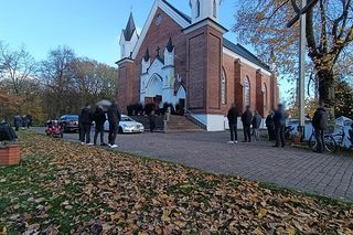 Pogrzeb 17-letniego Łukasza z Woli Osowińskiej