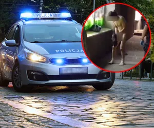 Męski striptiz pod sklepem na oczach policjantów. Dantejskie sceny w Poznaniu