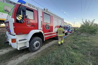 Pociąg relacji Siedlce – Łuków potrącił mężczyznę. Interweniował helikopter LPR!