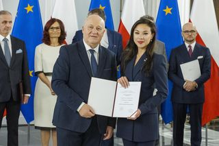 Sławosz Uznański i Aleksandra K. Wiśniewska 