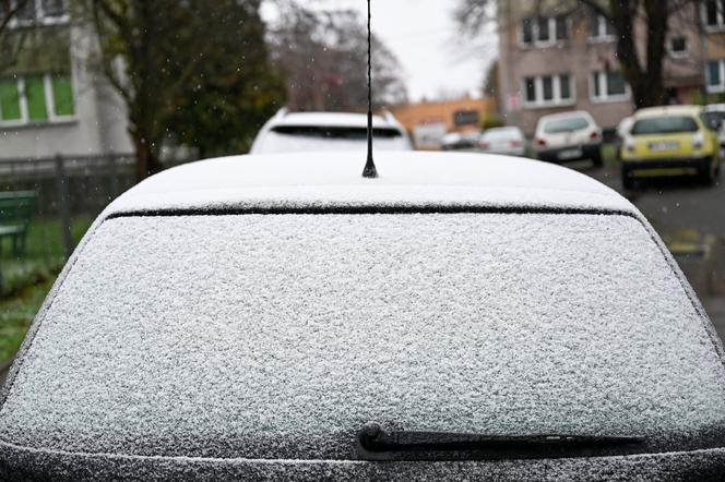 Pierwszy śnieg w Przemyślu