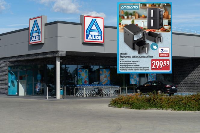 Hit w Aldi- Air Fryer z dwoma koszami