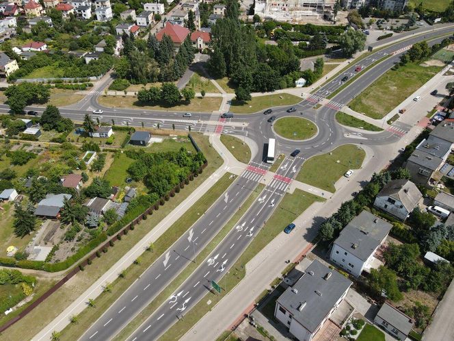 Uwaga kierowcy! Są zmiany na rondzie Żwirki i Wigury w Lesznie