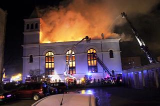 Pożar kościoła św. Antoniego w Braniewie