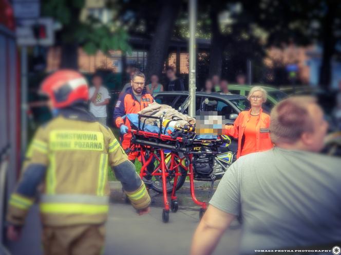 Tragiczny pożar w Tychach. Kobieta zginęła, jej syn jest poparzony