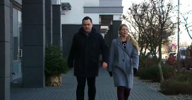 Na Wspólnej, odc. 3084. Renata (Marta Jankowska), Sławek (Mariusz Słupiński)