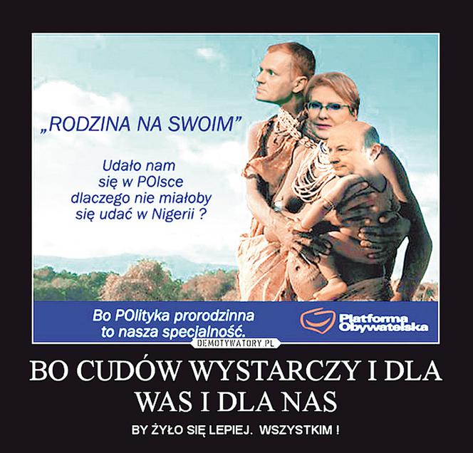 Cały naród śmieje się z Tuska w Nigerii