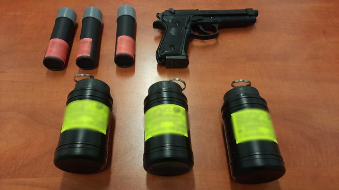 Groził śmiercią prawnikowi, miał pistolet i granaty. Policja zatrzymała 48-latka
