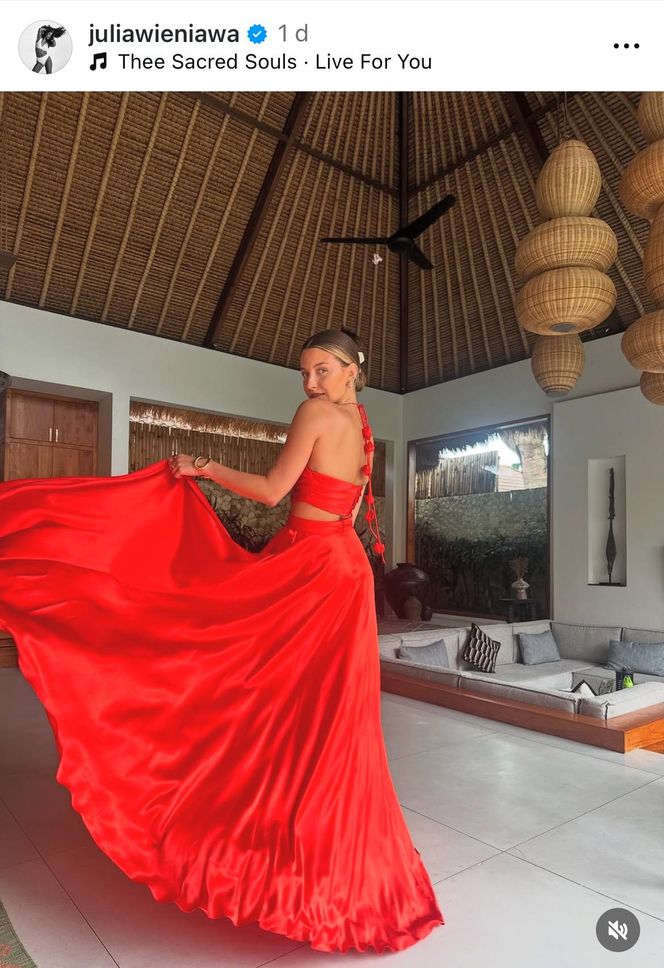 Julia Wieniawa na Bali