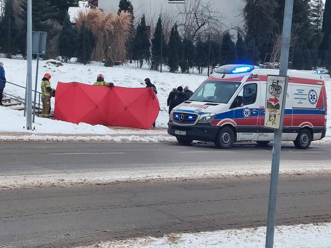 Śmiertelne zasłabnięcie przy ulicy Armii Krajowej