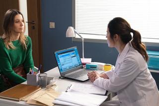 	M jak miłość odc. 1732. Kasia (Paulina Lasota), Justyna (Magdalena Wieczorek)