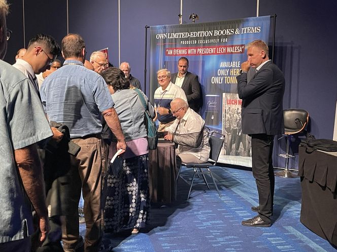 Lech Wałęsa podbił Teksas