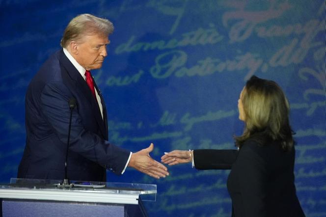 Debata prezydencka w USA. Kamala Harris i Donald Trump