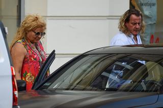 Magda Gessler jezdzi drogim samochodem 