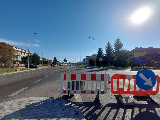 Utrudnienia w ruchu na ul. Szczebrzeskiej w Zamościu