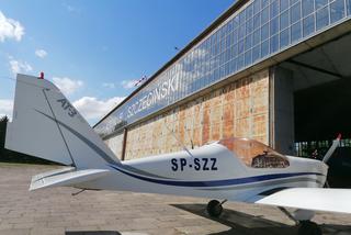 Wyremontowany hangar Aeroklubu Szczecińskiego