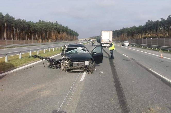 Tragiczny wypadek na autostradzie A1 pod Radomskiem