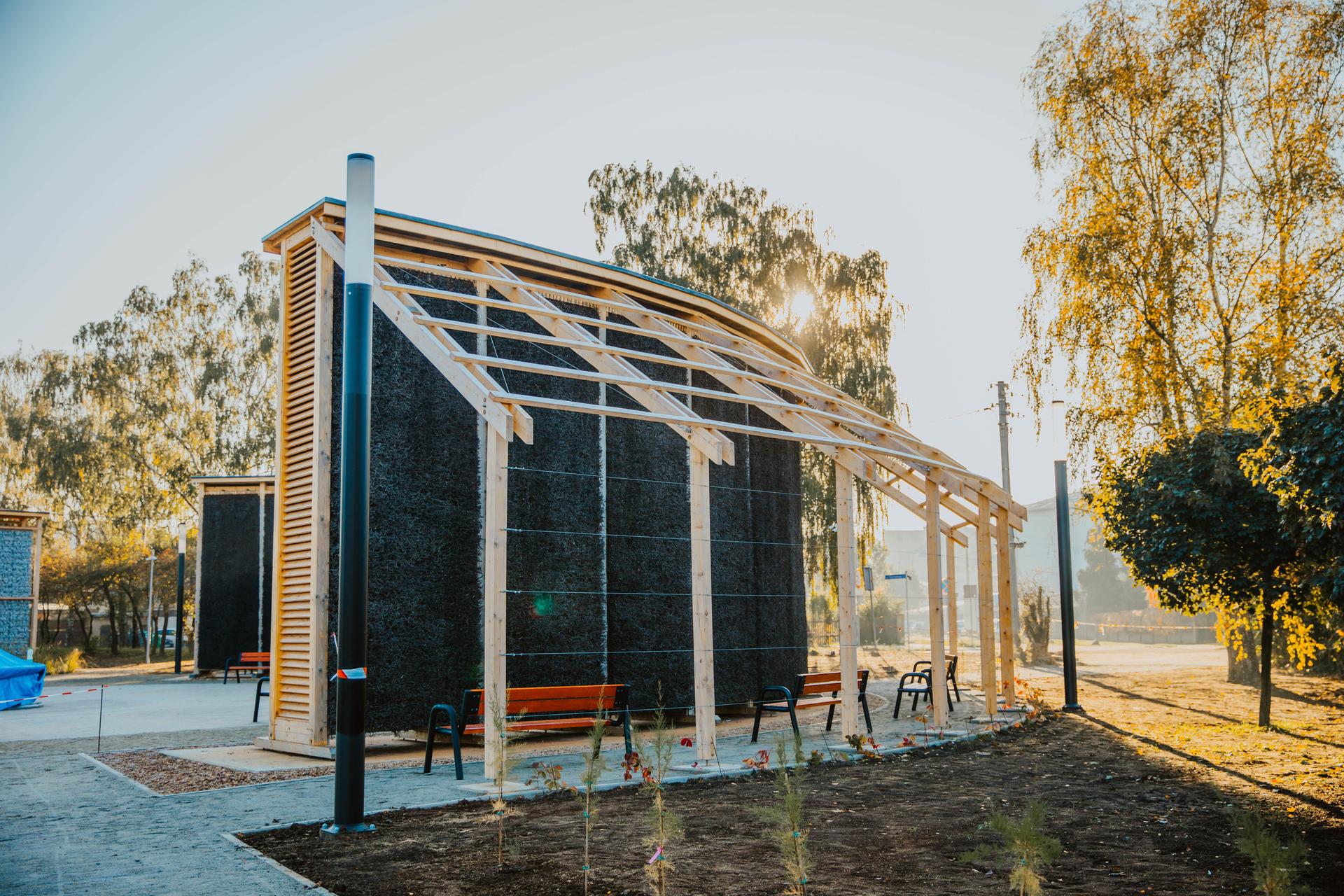 Tężnia solankowa wraz z ogrodem halofitów w Wołczynie