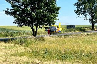 Śmiertelny wypadek na DK 38 pod Kędzierzynem-Koźlem. Policja ujawniła wstępną przyczynę tragedii [ZDJĘCIA].