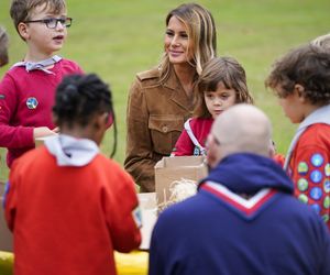 Pierwsza Dama USA w Windsorze spotkała się z królową Kamilą i księżną Kate