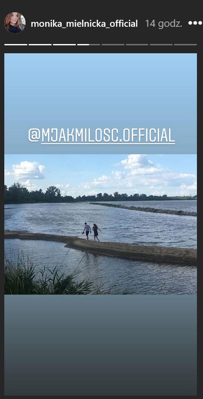 M jak miłość po wakacjach 2019. Lilka (Monika Mielnicka), Mateusz (Krystian Domagała)