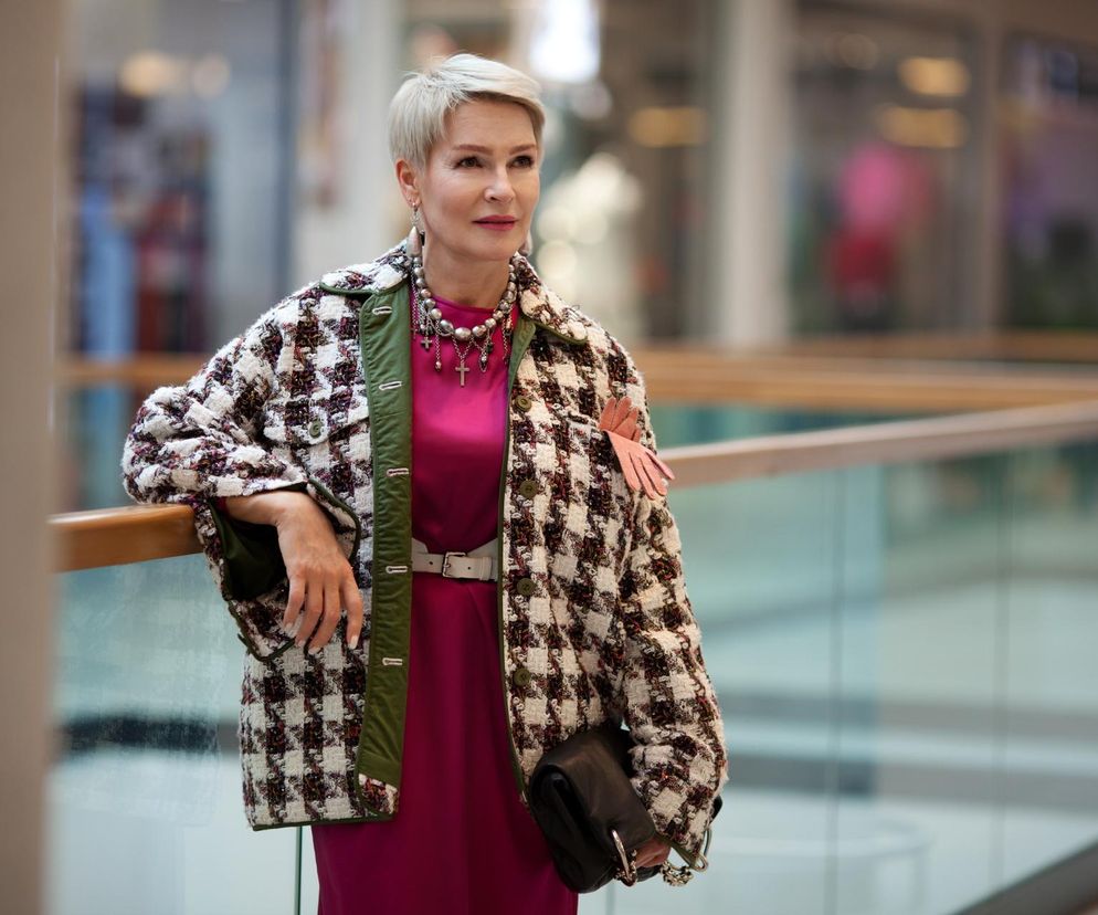 Modny kolor dla kobiet po 60-tce