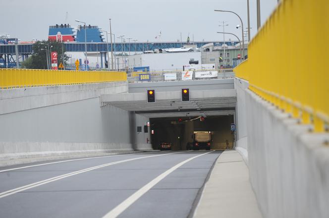 Otwarcie tunelu w Świnoujściu, byliśmy tam pierwsi