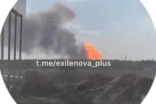 Wybuch składu amunicji w Rosji.