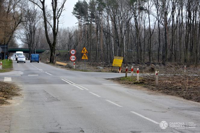 Kolizyjne skrzyżowanie w Dąbrowie Górniczej zamieni się w rondo