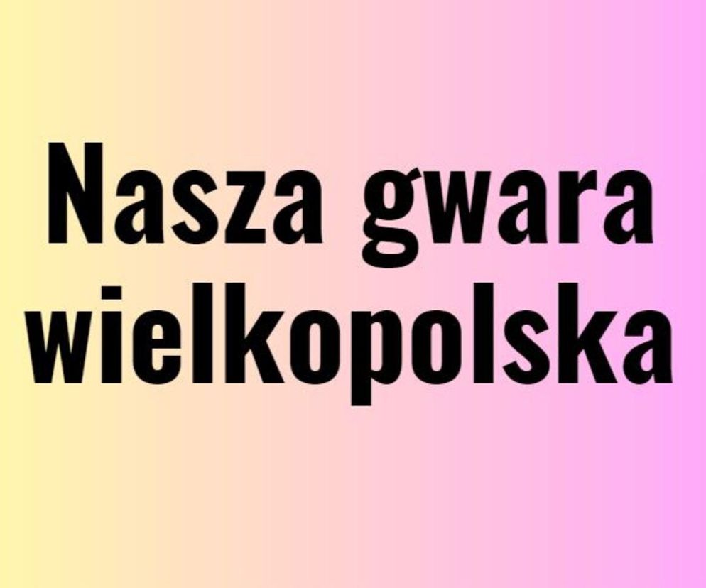 Quiz. Nasz gwara wielkopolska. Pamiętasz znaczenie tych słów? 