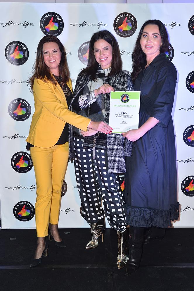 Cichopek, Tadla, Antosiewicz, Koziejowska, Załęcka na finale plebiscytu Influencer's Top 2019 cz.1