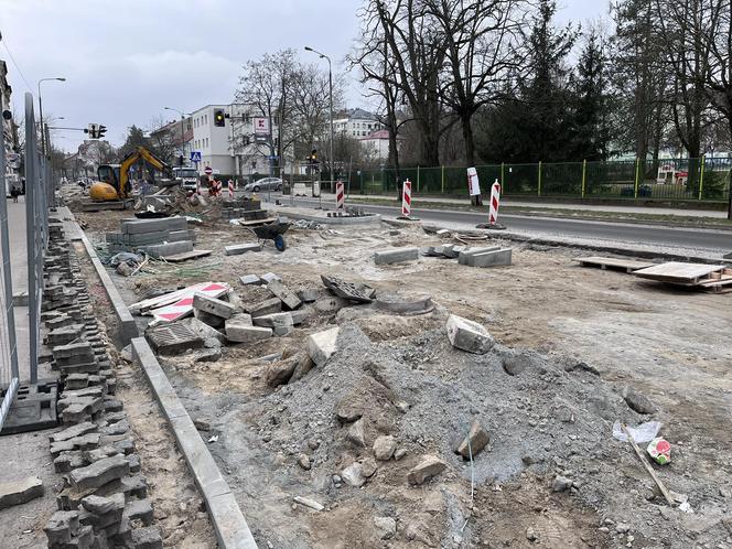 Tak wygląda remont ulicy Konsynierów Gdyńskich w Gorzowie. Kiedy droga będzie gotowa?