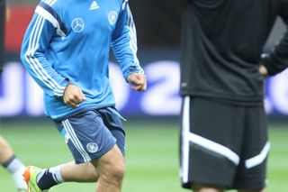 Trening reprezentacji Niemiec przed meczem z Polską 10.10.2014