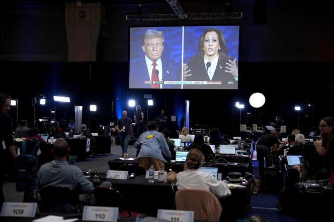 Debata prezydencka w USA. Kamala Harris i Donald Trump