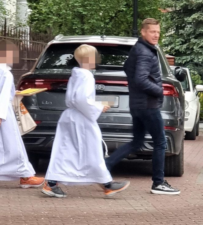 Marcin Mroczek na białym tygodniu komunijnym