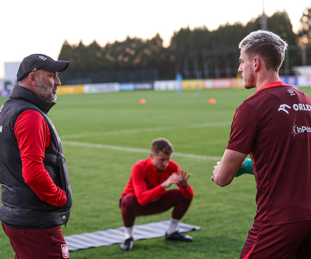 Trening reprezentacji Polski